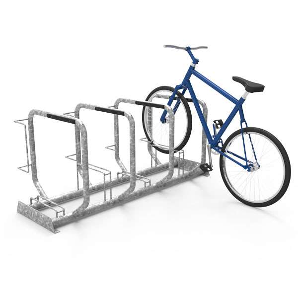 Cykelparkering til ethvert behov | Cykelstativer | FalcoFida enkeltsidet cykelparkering | image #1 |  FalcoFida-enkeltsidet-cykelparkering