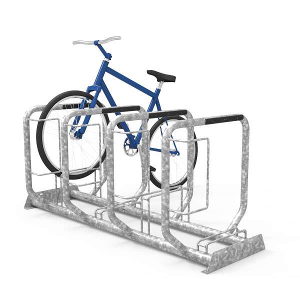 Cykelparkering til ethvert behov | Cykelstativer | FalcoFida enkeltsidet cykelparkering | image #2 |  FalcoFida-enkeltsidet-cykelparkering