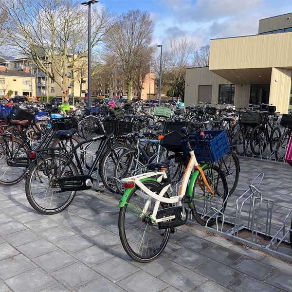 Cykelparkering til ethvert behov | Cykelstativer | FalcoSound enkeltsidet cykelstativ | image #5 |  