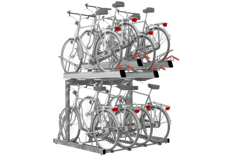 Cykelparkering til ethvert behov | Pladsbesparende cykelparkering