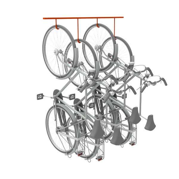 Cykelparkering til ethvert behov | Pladsbesparende cykelparkering | FalcoHook – det hængende cykelstativ | image #4 |  