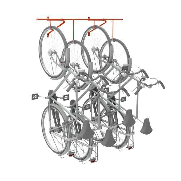 Cykelparkering til ethvert behov | Pladsbesparende cykelparkering | FalcoHook – det hængende cykelstativ | image #7 |  