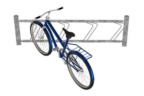 Falco-DK - enkeltsidet cykelstativ, skråparkering
