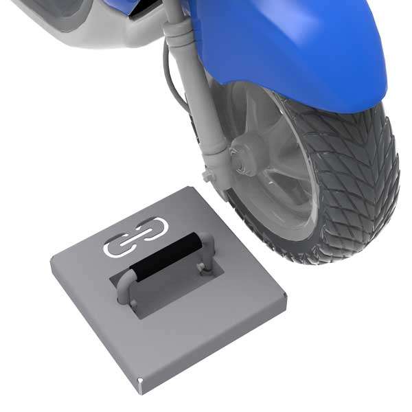 Cykelparkering til ethvert behov | Enkel og sikker ladcykelparkering | Fastlåsningsbøjlen FalcoLoop | image #1 |  