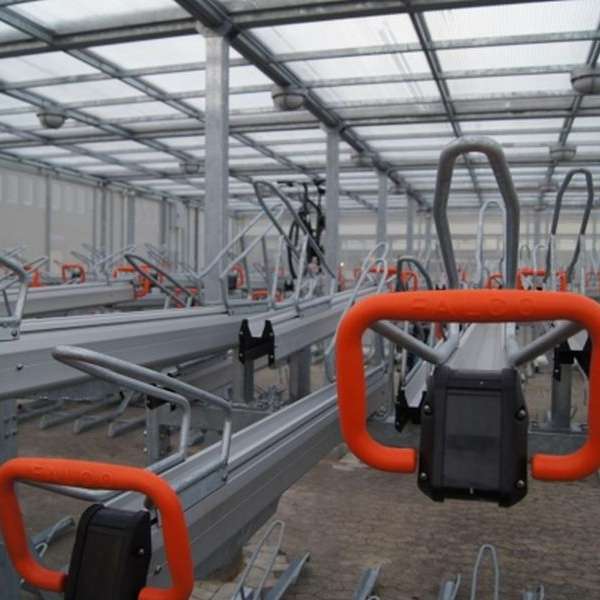 Etagecykelparkering Falco Level Premium Høje Tåstrup Station