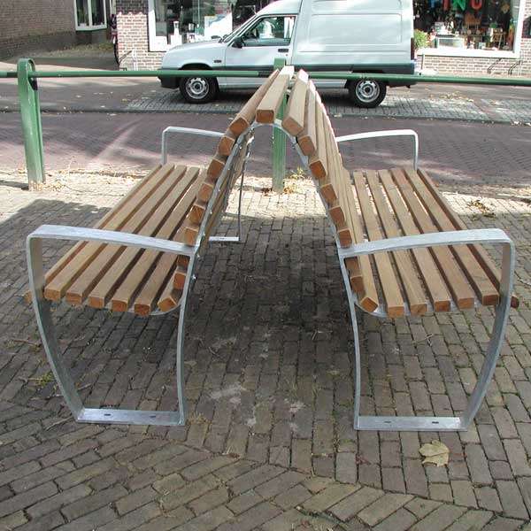 Gademøbler | Bænke | FalcoRelax dobbelt-bænk Gademøbler | Bænke | FalcoRelax dobbelt-bænk | image #6 |