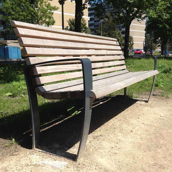 Gademøbler | Bænke | FalcoRelax bænk med ryglæn Gademøbler | Bænke | FalcoRelax bænk med ryglæn | image #8 |