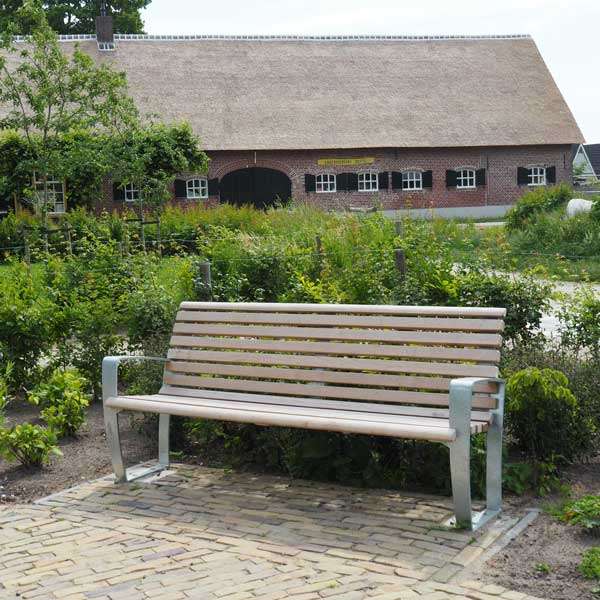Gademøbler | Bænke | FalcoRelax bænk med ryglæn Gademøbler | Bænke | FalcoRelax bænk med ryglæn | image #4 |