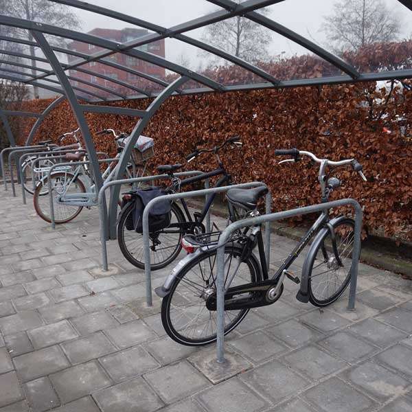 Cykelparkering til ethvert behov | Cykelstativer til skråparkering | FalcoSheffield cykellæn 900 | image #3 |  