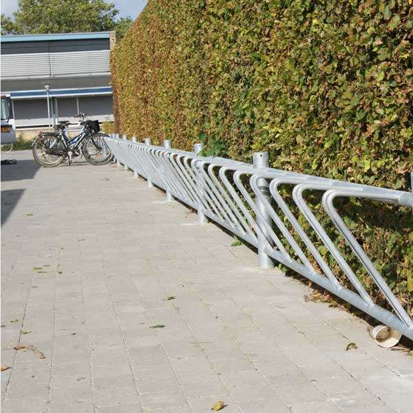 Cykelparkering til ethvert behov | Cykelstativer til skråparkering | Falco-DK enkeltsidet cykelstativ | image #10 |  