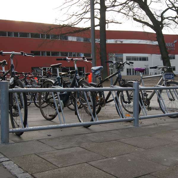 Cykelparkering til ethvert behov | Cykelstativer til skråparkering | Falco-DK enkeltsidet cykelstativ | image #7 |  
