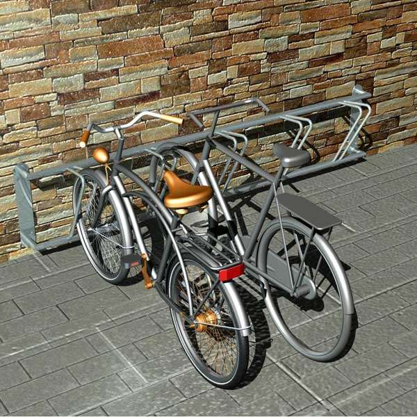 Cykelparkering til ethvert behov | Cykelstativer til skråparkering | Væghængt cykelstativ, Falco-DK | image #2 |  