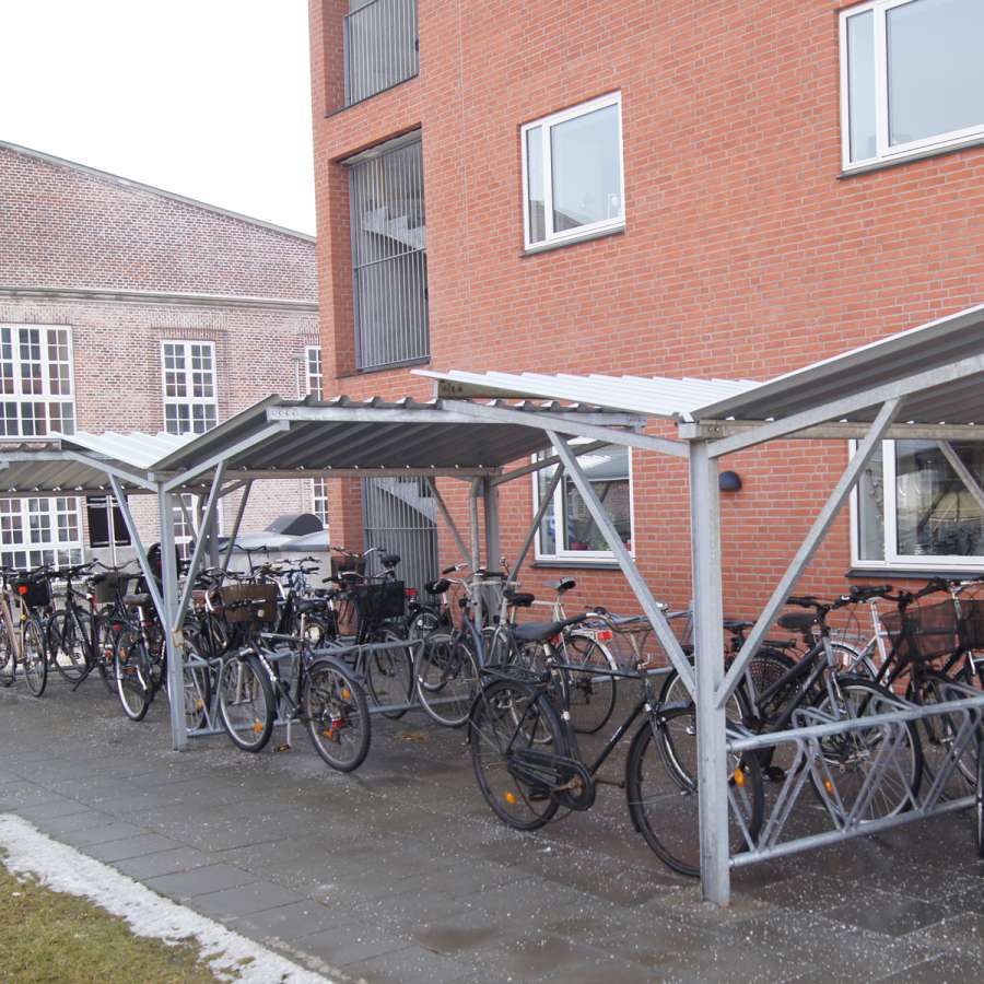 fietsparkeren fietsenrek Falco-DK dubbelzijdig fietsoverkapping FalcoTel-D