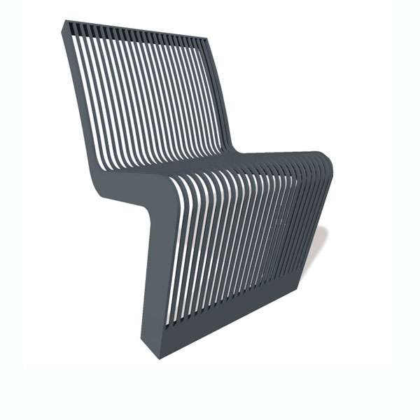 Gademøbler | Stole | FalcoLinea stol stål | image #1 |  