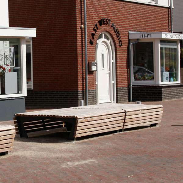 Gademøbler | Bænke | Tapis du Bois siddeelement | image #3 |  gademobler-og-parkmobler/modulopbyggede-baenke/tapis-du-bois-siddeelement/