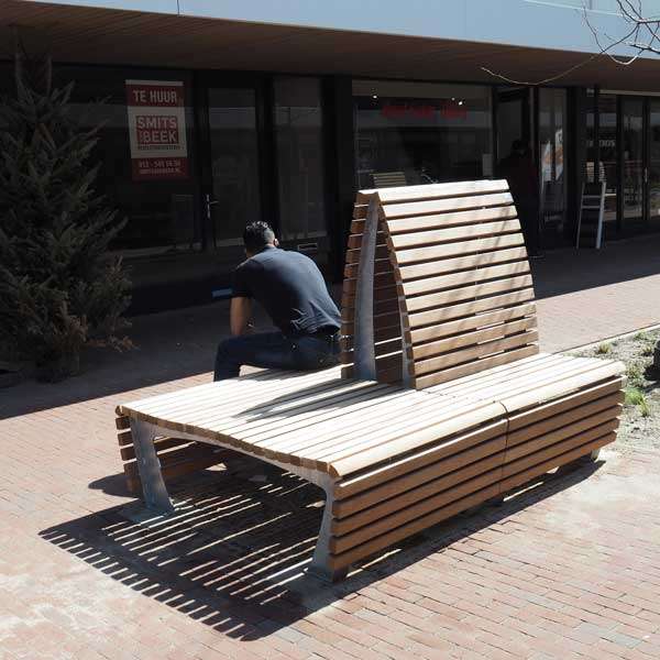 Gademøbler | Bænke | Tapis du Bois siddeelement | image #8 |  gademobler-og-parkmobler/modulopbyggede-baenke/tapis-du-bois-siddeelement/