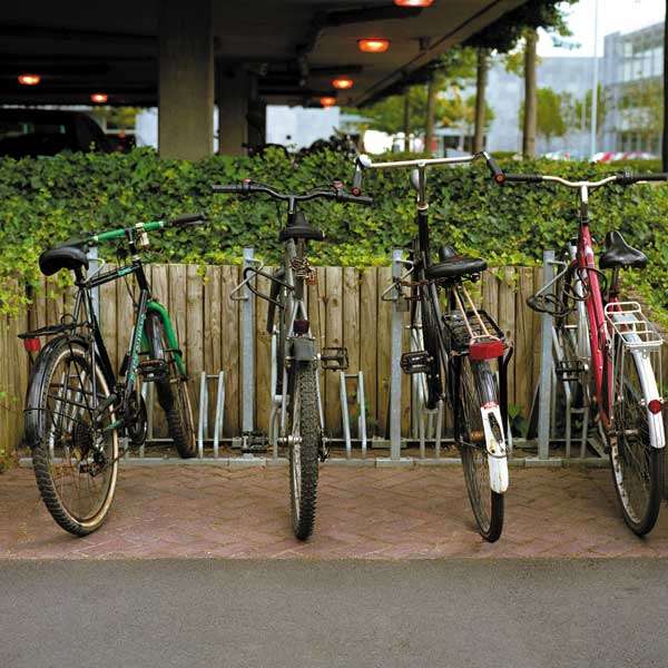 Cykelparkering til ethvert behov | Cykelstativer | Falco A-11 med fastlåsningspæl | image #3 |  