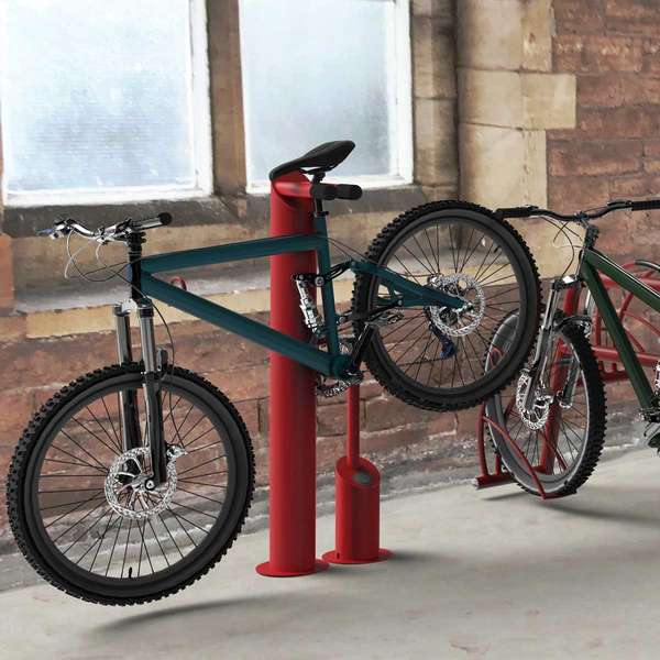 Cykelparkering til ethvert behov | Skab bedre vilkår for cyklisme | FalcoFix 2.0 cykelreparationssøjle | image #4 |  
