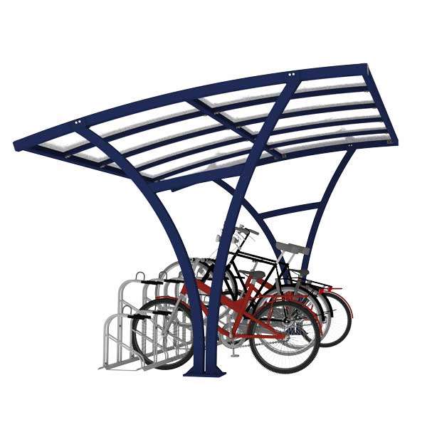 Overdækninger og skure | Cykeloverdækninger | FalcoRail Low enkeltsidet cykeloverdækning Overdækninger og skure | Cykeloverdækninger | FalcoRail Low enkeltsidet cykeloverdækning | image #1 |