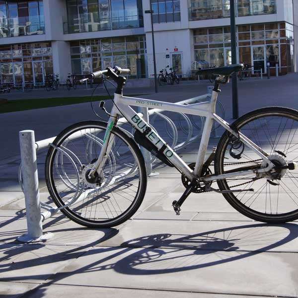 Cykelparkering til ethvert behov | Cykelstativer til skråparkering | FalcoScandi enkeltsidet cykelstativ | image #3 |  