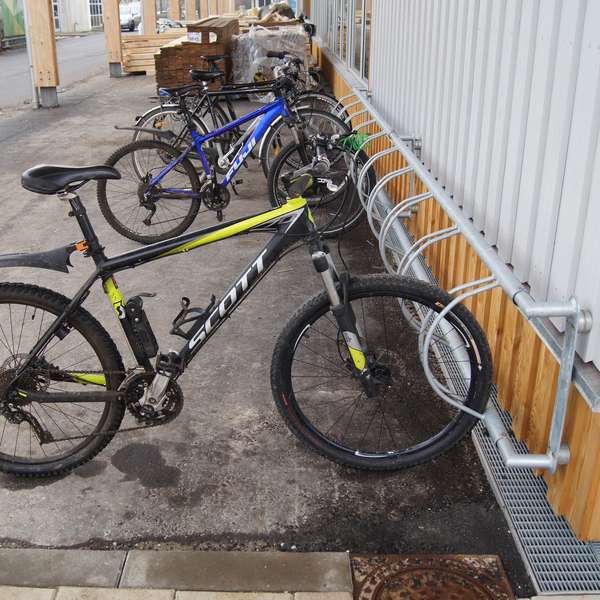 Cykelparkering til ethvert behov | Cykelstativer til skråparkering | FalcoScandi enkeltsidet cykelstativ | image #2 |  