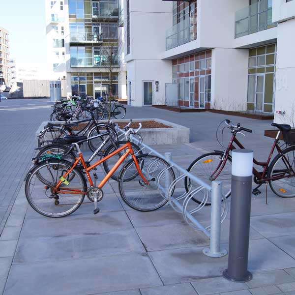 Cykelparkering til ethvert behov | Find professionelt cykelstativ hos Falco | FalcoScandi dobbeltsidet cykelparkering | image #5 |  