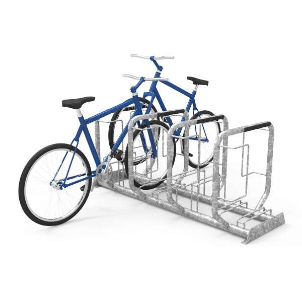 Cykelparkering til ethvert behov | Find professionelt cykelstativ hos Falco | FalcoFida dobbeltsidet cykelparkering | image #3 |  