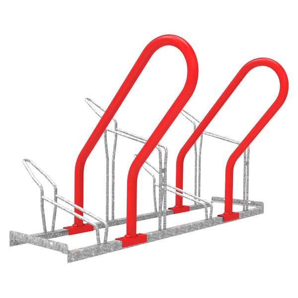 Cykelparkering til ethvert behov | Cykelstativer | Falco A-11 med fastlåsningsbøjle | image #2 |  