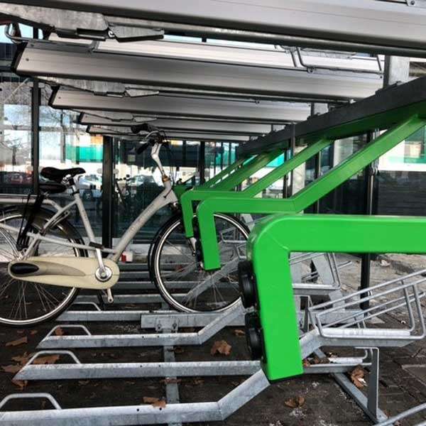 Cykelparkering til ethvert behov | Ladestationer til elcykler | FalcoLevel Premium+ etagecykelparkering med ladestationer til elcykler Cykelparkering til ethvert behov | Ladestationer til elcykler | FalcoLevel Premium+ etagecykelparkering med ladestationer til elcykler | image #5 |