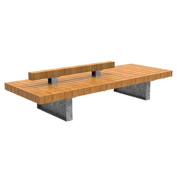 FalcoGlory dobbeltsidet sofa med en enkelt ryglæn