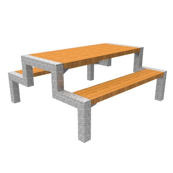 Gademøbler | Bordbænkesæt og borde | FalcoBloc bord-/bænkesæt | image #1 |  FalcoBloc-bord-/bænkesæt