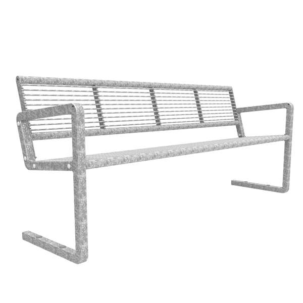 Gademøbler | Bænke | FalcoNine stålbænk | image #1 |  