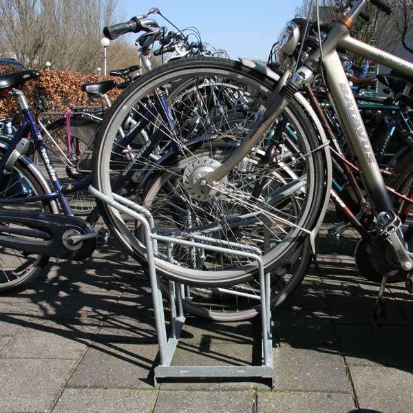 Cykelparkering til ethvert behov | Cykelstativer | FalcoSound dobbeltsidet cykelstativ | image #5 |  