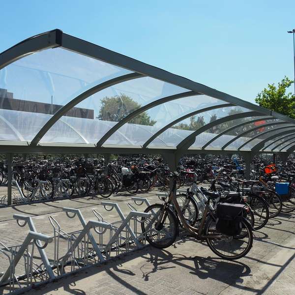 Cykelparkering til ethvert behov | Cykelstativer | FalcoSound dobbeltsidet cykelstativ | image #3 |  