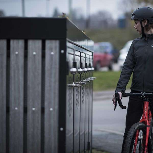 Cykelparkering til ethvert behov | Cykelparkeringsbokse | FalcoLok cykelparkeringsboks | image #5 |  