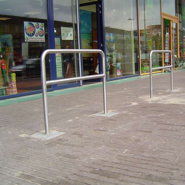 Cykelparkering til ethvert behov | Cykelstativer til skråparkering | Cykellæn i rustfrit stål | image #5 |  