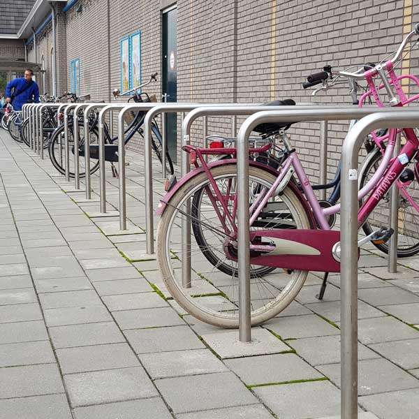 Cykelparkering til ethvert behov | Enkel og sikker ladcykelparkering | Cykellæn i rustfrit stål | image #4 |  