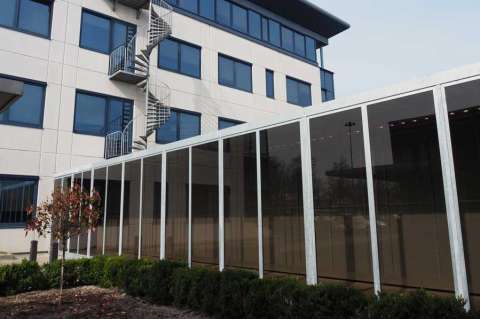 Overdækket gangareal