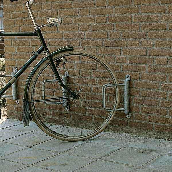 Cykelparkering til ethvert behov | Cykelstativer til skråparkering | Cykelklemme F-1 til vægmontage 45°| Cykelparkering til ethvert behov | Cykelstativer til skråparkering | Cykelklemme F-1 til vægmontage 45° | image #2 |