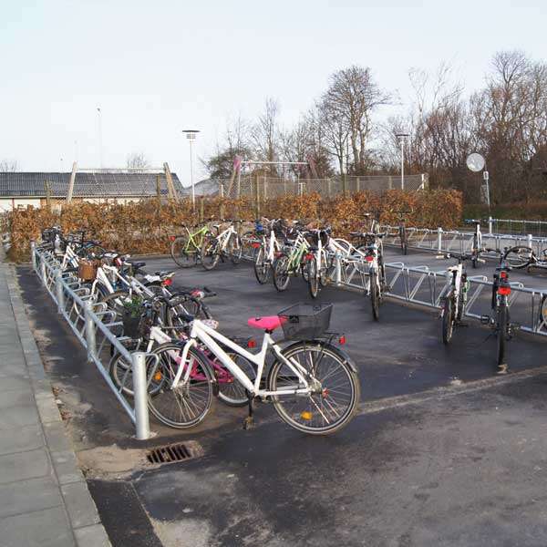Falco-DK - enkeltsidet cykelstativ, skråparkering