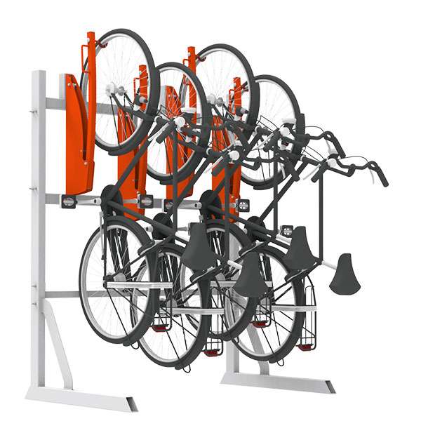 Cykelparkering til ethvert behov | Pladsbesparende cykelparkering | FalcoMat | image #6 |  