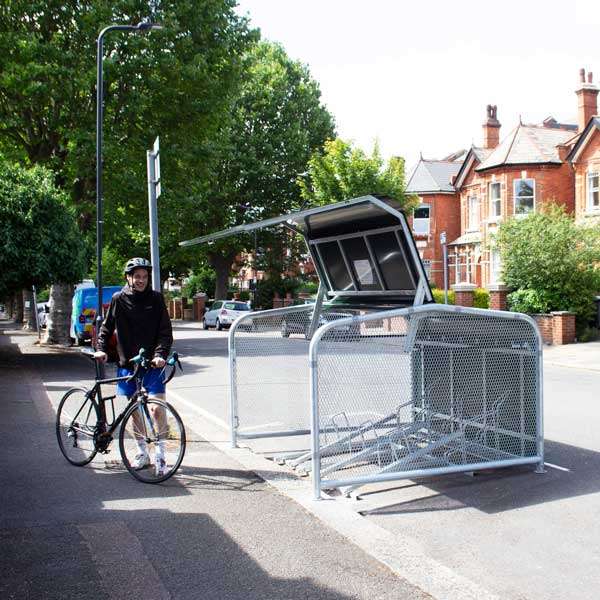 Cykelparkering til ethvert behov | Cykelparkeringsbokse | FalcoPod cykelboks | image #4 |  