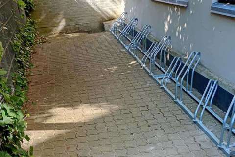 Effektiv cykelparkering for bank i Aarhus
