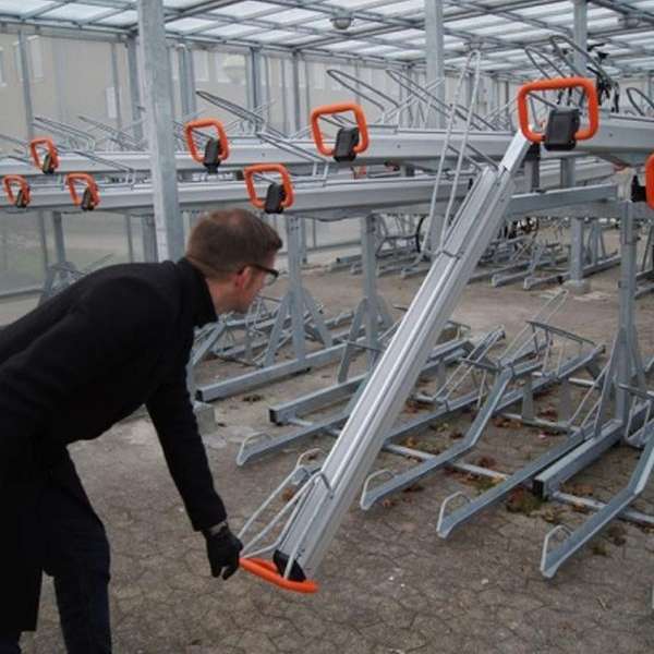 Etagecykelparkering Falco Level Premium Høje Tåstrup Station