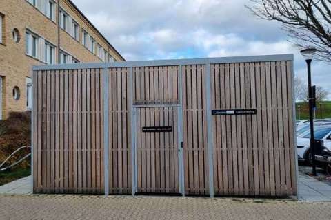 Danske Banks ansatte cykler på arbejde