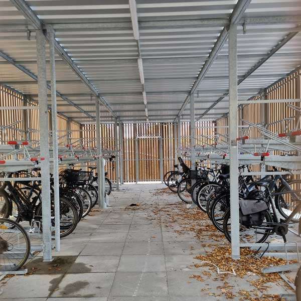 Danske Banks ansatte cykler på arbejde