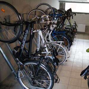 Kompakt cykelparkering til boligforening