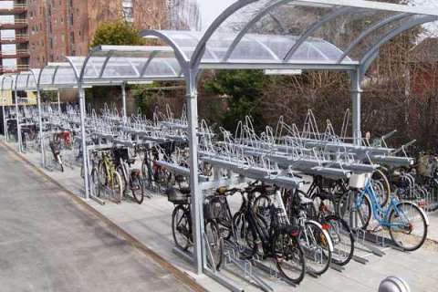 Etagecykelparkering ved Poppelstykket, Valby