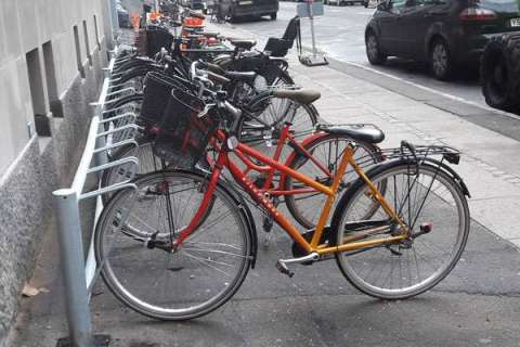 DK cykelstativet fik plads på Frederiksberg