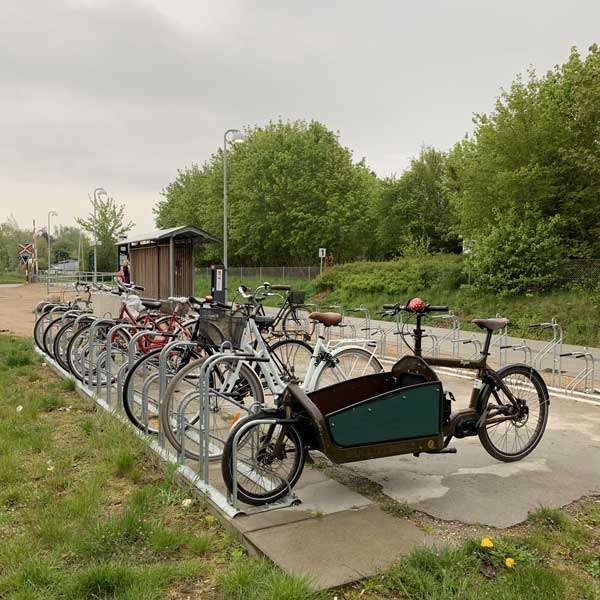 Det ideelle cykelstativ til Ll. Kregme Station